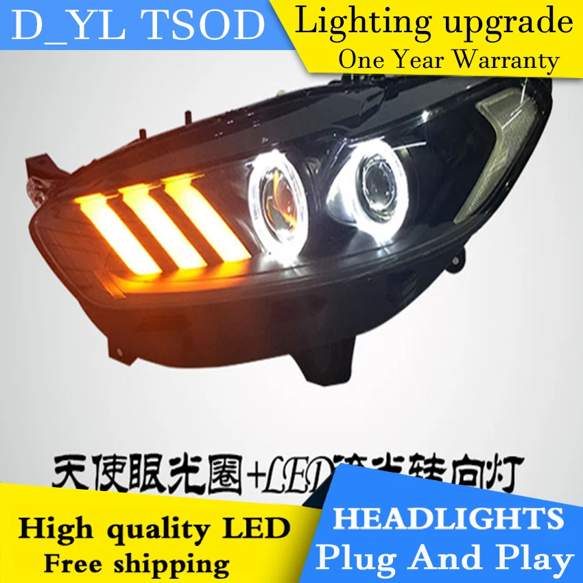 D_YL Car Styling for Ford Mondeo Headlights 2013-2015 Mondeo LED Headlight DRL Bi Xenon Lens High Low Beam Parking HID Fog Lamp
D_YL Car Styling for Ford Mondeo Headlights 2013-2015 Mondeo LED Headlight DRL Bi Xenon Lens High Low Beam Parking HID Fog Lamp