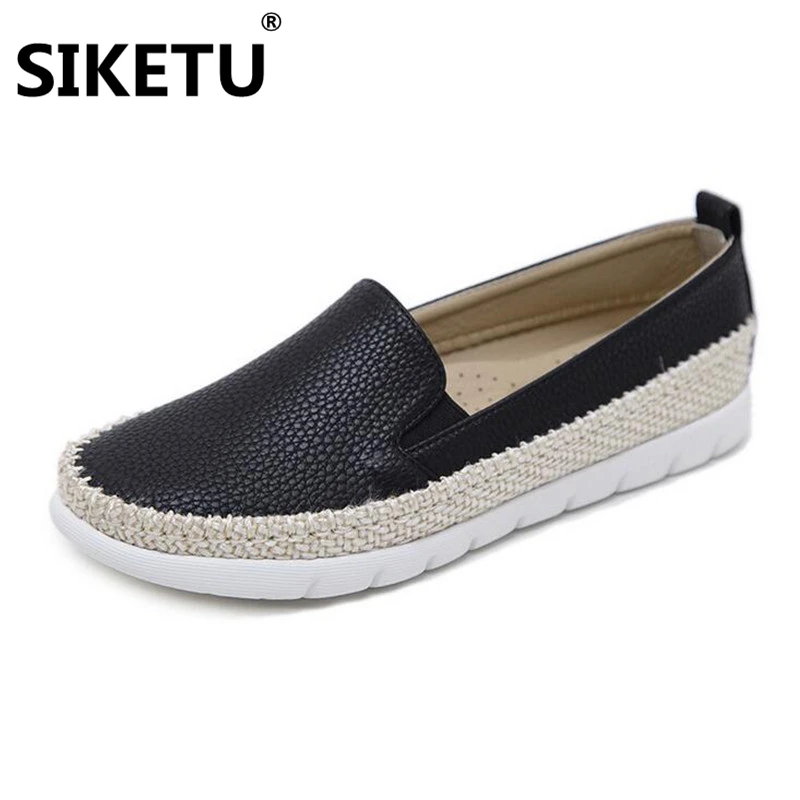 New arrival casual PU women's shoes Vintage hemp woven over the large size women's shoes casual round head comfortable loafers
New arrival casual PU women's shoes Vintage hemp woven over the large size women's shoes casual round head comfortable loafers