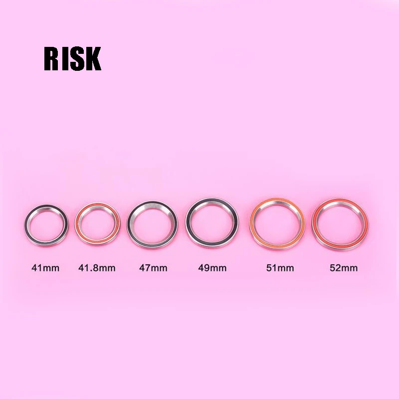 1 Piece RISK General Repair Headset Bearings Bicycle Bearing 28.6/44/30 mm Steel MTB Bike Headset 41 41.8 47 49 51 52 mm
1 Piece RISK General Repair Headset Bearings Bicycle Bearing 28.6/44/30 mm Steel MTB Bike Headset 41 41.8 47 49 51 52 mm