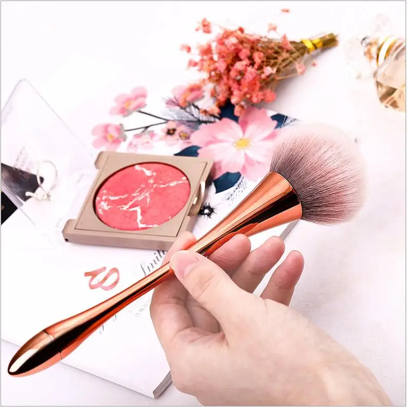 1pc Newest Fluffy Animal Hair Large Loose Powder Brush Champagne Blush Bloom Brush Makeup Brush Fixed Makeup Tool
1pc Newest Fluffy Animal Hair Large Loose Powder Brush Champagne Blush Bloom Brush Makeup Brush Fixed Makeup Tool
