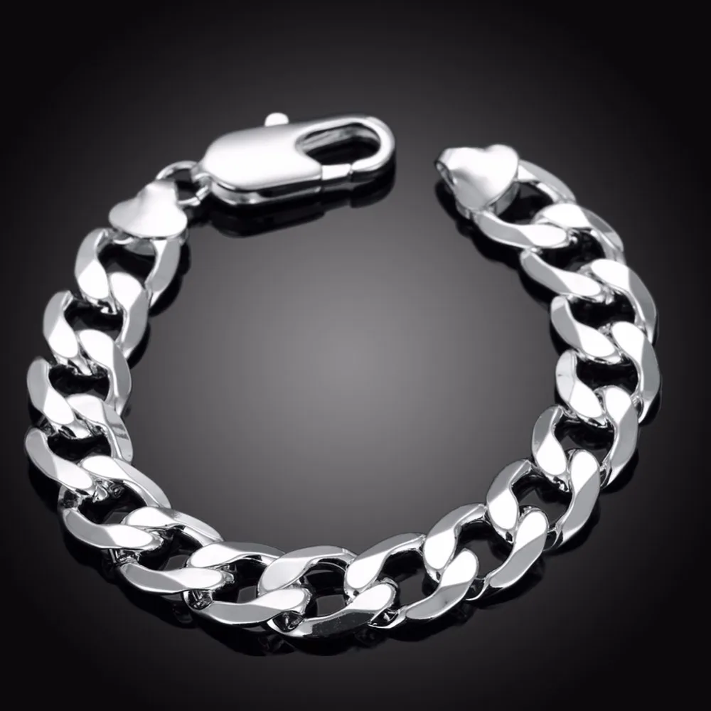 2107 Новый S925 Серебряный браслет с цепочкой 12 мм 8,3 "оптовая продажа S925 Серебряный цвет ювелирные изделия LSPH222
2107 Новый S925 Серебряный браслет с цепочкой 12 мм 8,3 "оптовая продажа S925 Серебряный цвет ювелирные изделия LSPH222