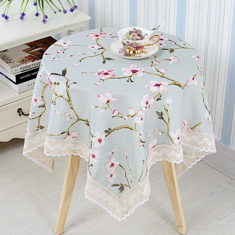 IHAD Round Table Cloth Kitchen Room Tablecloth Pastoral Style Table Cover Anti Hot Oil Apply To The Desk and Coffee Table
IHAD Round Table Cloth Kitchen Room Tablecloth Pastoral Style Table Cover Anti Hot Oil Apply To The Desk and Coffee Table