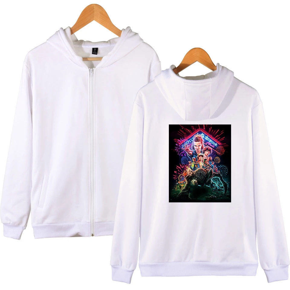 Stranger Things Season 3 Zipper Hoodie popular print Hoodies women men Stylish comfortable Kpop Merch
Stranger Things Season 3 Zipper Hoodie popular print Hoodies women men Stylish comfortable Kpop Merch