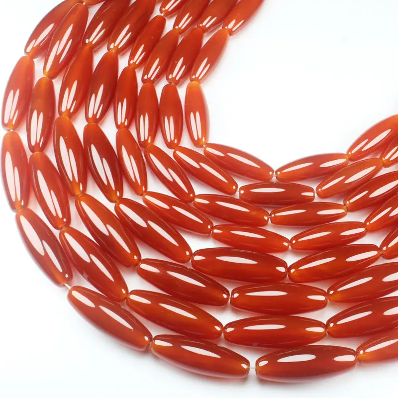 Oliva rice 10x30mm Red Agates Sardonyx onyx Natural stone Oval DIY Loose Beads 15"
Oliva rice 10x30mm Red Agates Sardonyx onyx Natural stone Oval DIY Loose Beads 15"