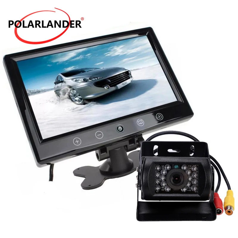 9" TFT Car Monitor With 12-24V HD Display For Bus 18.5/28 mm Reversing Camera Parking System 360 Degree Desktop 4/8/16 LED
9" TFT Car Monitor With 12-24V HD Display For Bus 18.5/28 mm Reversing Camera Parking System 360 Degree Desktop 4/8/16 LED