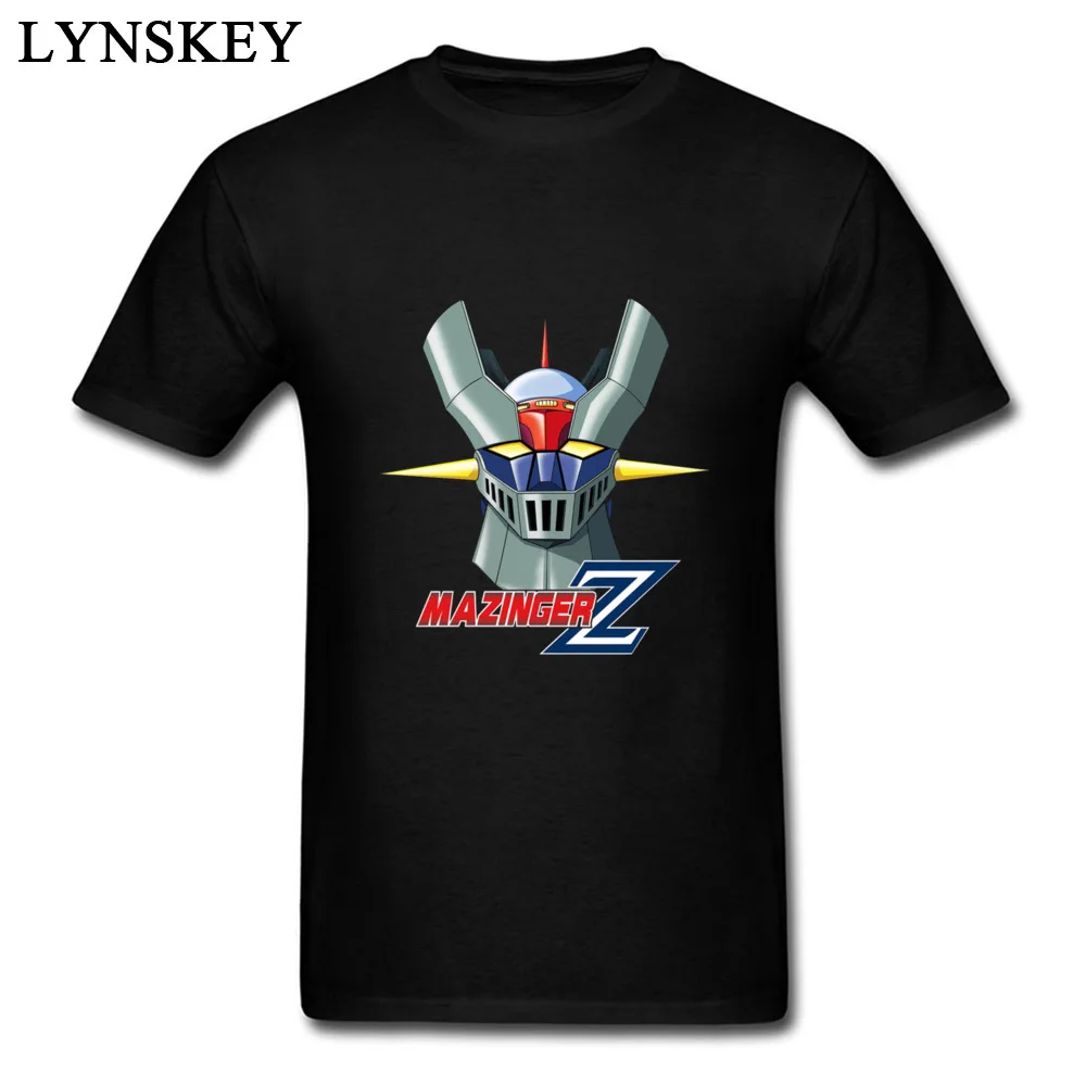 Футболки с японским аниме роботом для студентов Mazinger Z Осенние Топы/Футболки