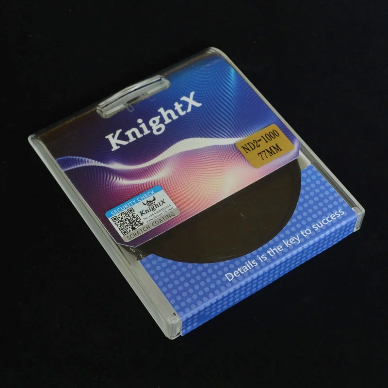 KnightX ND2-1000 ND2 to ND400 ND2-400 ND2-ND400 Variable Density ND Camera Lens Filter For canon nikon light 700d d80 400D
KnightX ND2-1000 ND2 to ND400 ND2-400 ND2-ND400 Variable Density ND Camera Lens Filter For canon nikon light 700d d80 400D