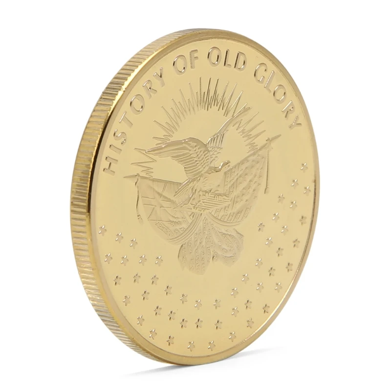 Betsy Ross Commemorative Coins Betsy Ross Flag History Old Glory Gold Plated Commemorative Challenge Coins 
Betsy Ross Commemorative Coins Betsy Ross Flag History Old Glory Gold Plated Commemorative Challenge Coins