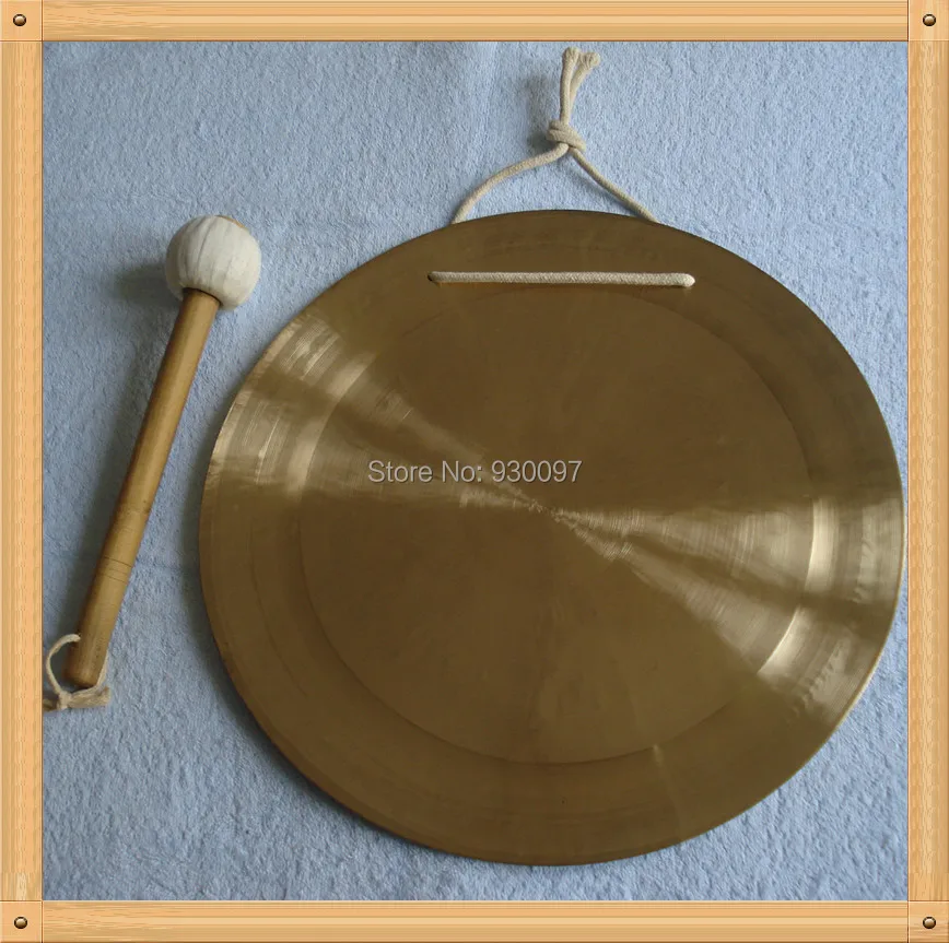 12'' Percussion musical instruments traditional Chinese wind gong MM with a free mallet (without stand)
12'' Percussion musical instruments traditional Chinese wind gong MM with a free mallet (without stand)