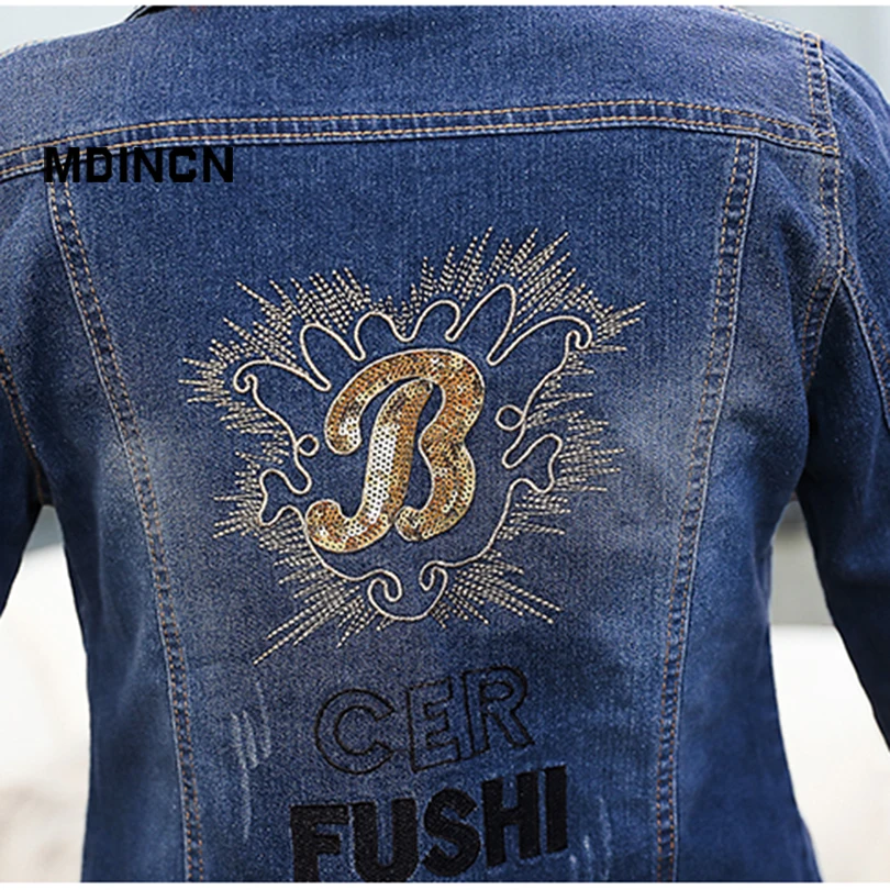MDINCN 2019 New Product Embroidery Bead Piece Of Cowboy Coat.This is a cultivate one's morality of leisure and coat.
MDINCN 2019 New Product Embroidery Bead Piece Of Cowboy Coat.This is a cultivate one's morality of leisure and coat.