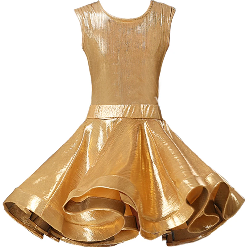 Summer New Girls Latin Dance Costumes Bright Satin Shorts Sleeve Dress Children'S Latin Dance Dress Competition Dresses DWY1533
Summer New Girls Latin Dance Costumes Bright Satin Shorts Sleeve Dress Children'S Latin Dance Dress Competition Dresses DWY1533