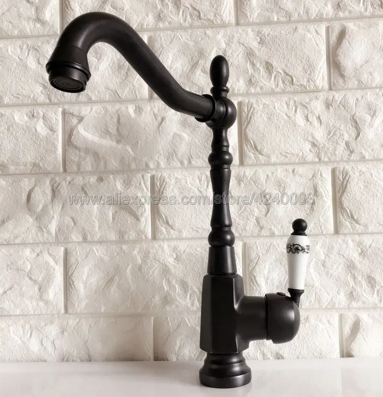 Black Oil Rubbed Bronze Ceramic handle Bathroom Kitchen Sink Faucet Deck Mount Hot and cold Crane Vanity Sink Mixer Taps Knf385
Black Oil Rubbed Bronze Ceramic handle Bathroom Kitchen Sink Faucet Deck Mount Hot and cold Crane Vanity Sink Mixer Taps Knf385