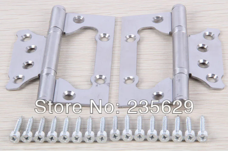Free Shipping,sub-mother hinge,4inch*3inch*2.5mm Hinges, brushed stainless steel Hinges for timber Door, no noise, long life
Free Shipping,sub-mother hinge,4inch*3inch*2.5mm Hinges, brushed stainless steel Hinges for timber Door, no noise, long life