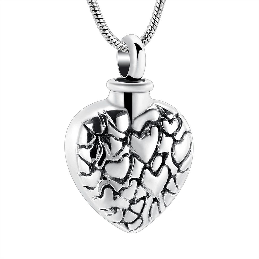 IJD12463 Heart of Eternity Cremation Jewellery -Free Engravaing Stainless Steel Keepsake Urn Necklace For Ashes Memorial Pendant
IJD12463 Heart of Eternity Cremation Jewellery -Free Engravaing Stainless Steel Keepsake Urn Necklace For Ashes Memorial Pendant