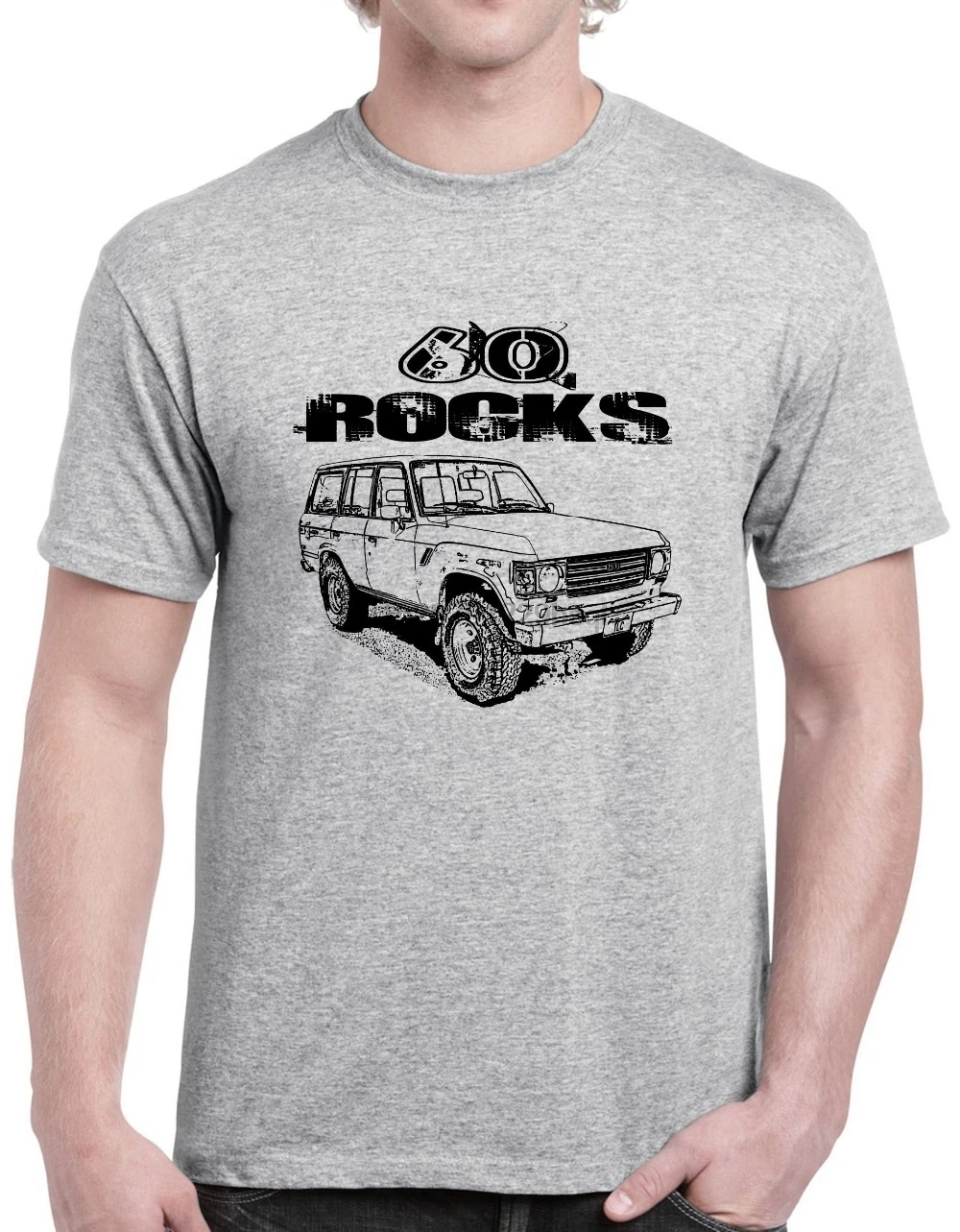 2019 Новая модная брендовая одежда 60 камней с принтом FJ60 Land Cruiser | Мужская