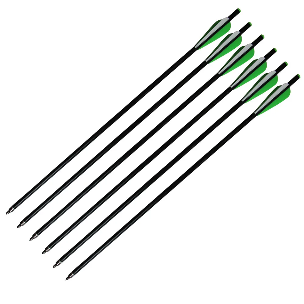 6pcs Hunting Crossbow Bolt 17" Crossbow Fiberglass Arrow Crossbow Archery Arrow Broadheads Free Shipping
6pcs Hunting Crossbow Bolt 17" Crossbow Fiberglass Arrow Crossbow Archery Arrow Broadheads Free Shipping