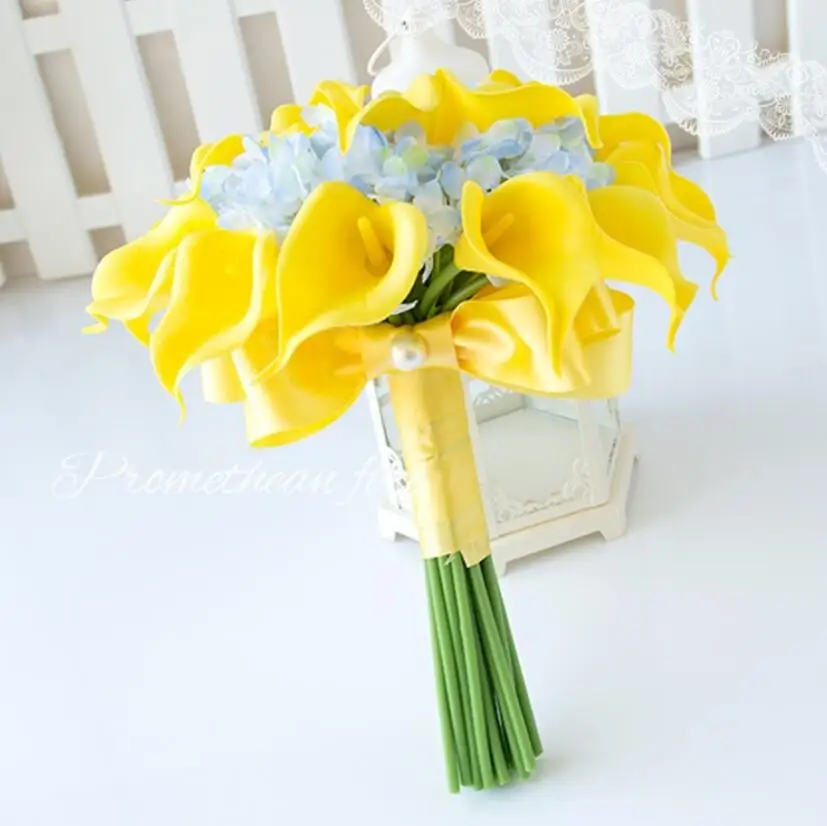 AYiCuthia Real Touch Yellow Calla Lily Wand For Bridesmaid Flower Girl Keepsake Flower Wand Wedding Bouquet Bridal S141
AYiCuthia Real Touch Yellow Calla Lily Wand For Bridesmaid Flower Girl Keepsake Flower Wand Wedding Bouquet Bridal S141