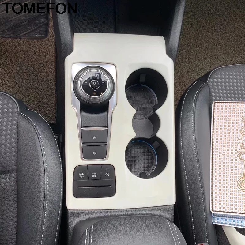 TOMEFON для Ford Focus 2019 2020 LHD коробка переключения передач Панель управления рамка