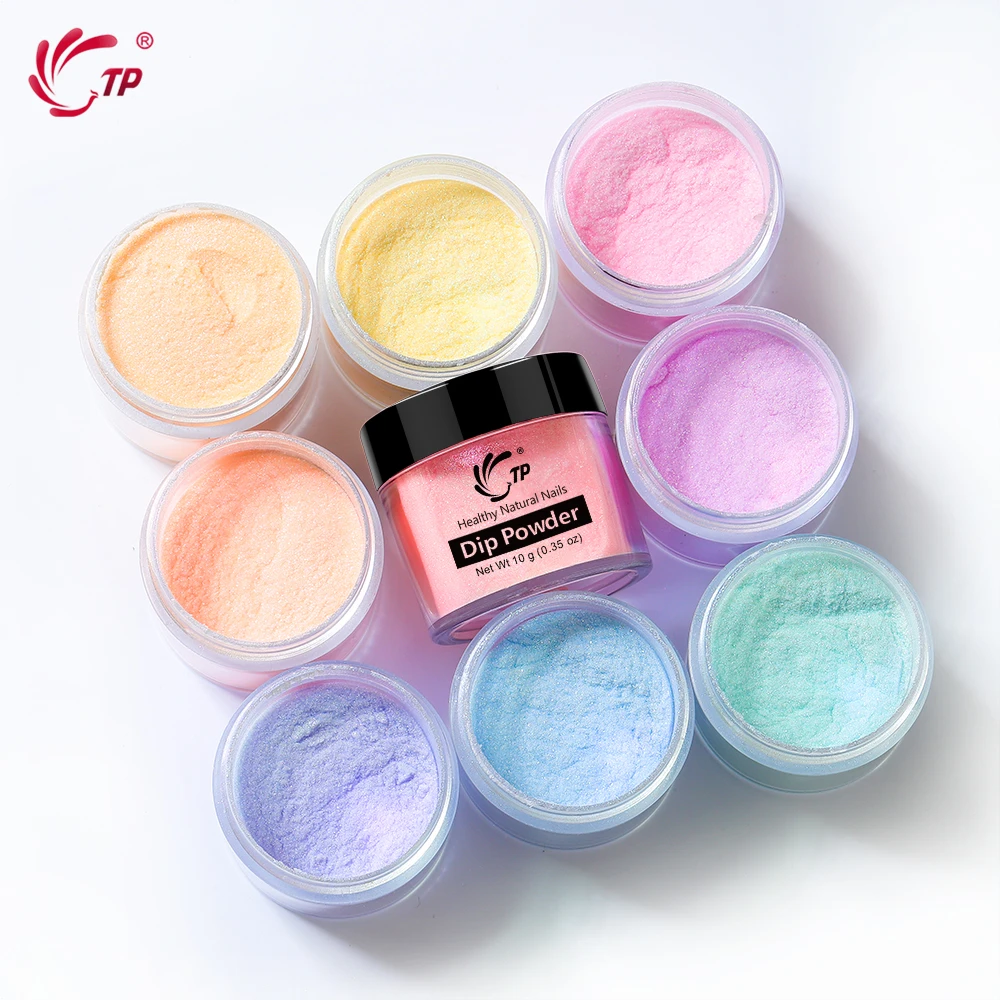 TP 10g 0.35oz Nail Art Pearlescent Dipping Powder No Lamp Cure Holographic Gradient Glitter Acrylic System Dip Powder Decoration
TP 10g 0.35oz Nail Art Pearlescent Dipping Powder No Lamp Cure Holographic Gradient Glitter Acrylic System Dip Powder Decoration