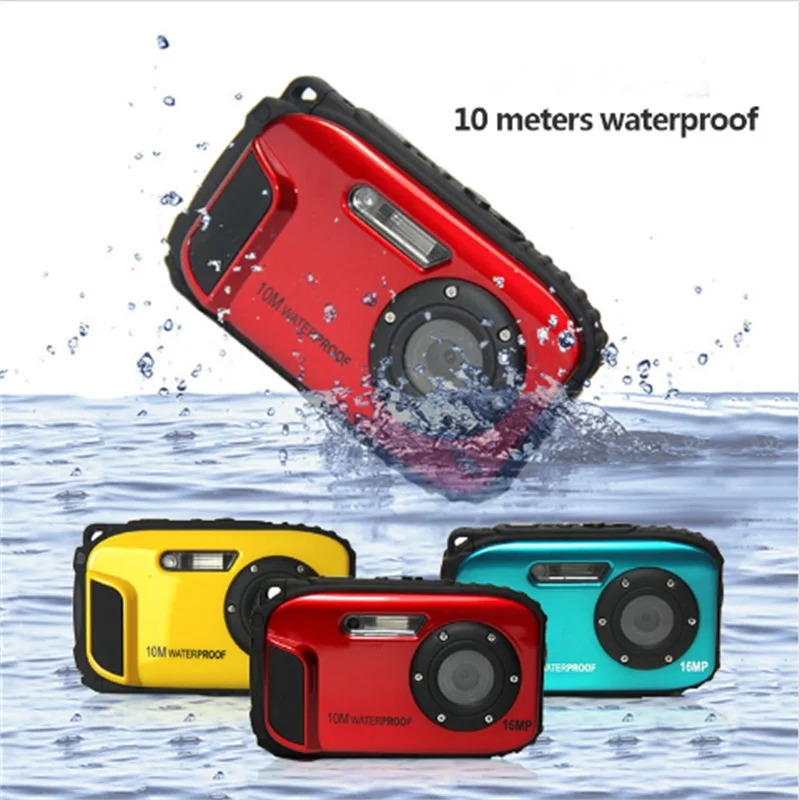 HD водостойкая камера цифровая 16MP 2 7 'фотокамера 8x Zoom Instax Camara De Fotos Anti shake Video