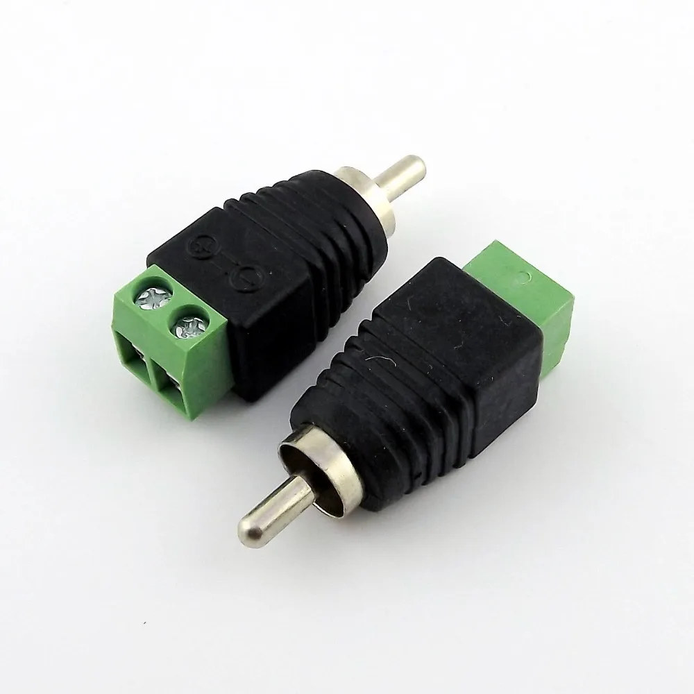 10x Phono RCA штекер в AV винтовой клеммный разъем адаптер для CCTV камеры видео балун
10x Phono RCA штекер в AV винтовой клеммный разъем адаптер для CCTV камеры видео балун