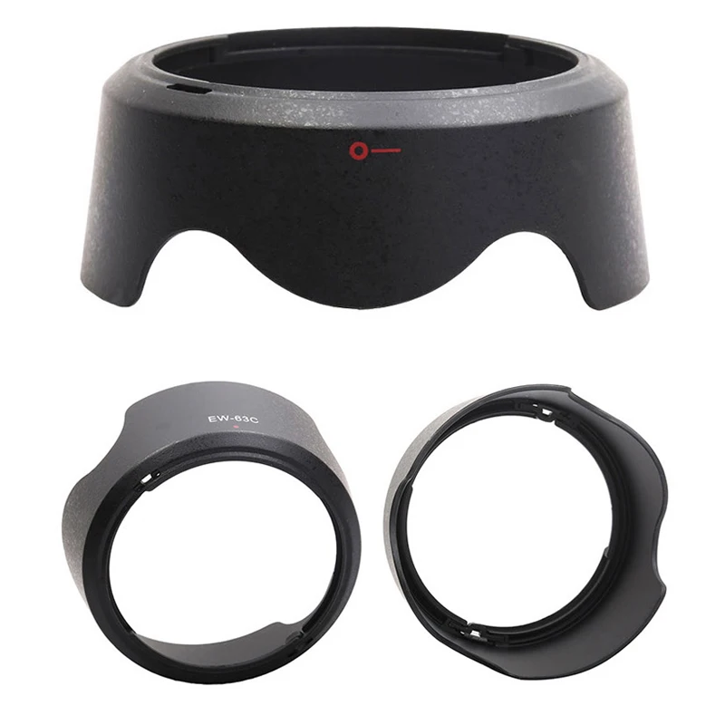 Бленда Объектива DSLR 58 мм EW 63C байонет для Canon 700D Rebel T5i 100D с EF S 18 55 STM|for canon|dslr dslrcanon dslr