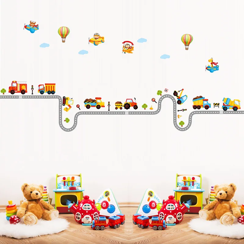 Can remove the wall stickers wholesale The kindergarten children room decoration on the wall Cartoon car stickers
Can remove the wall stickers wholesale The kindergarten children room decoration on the wall Cartoon car stickers
