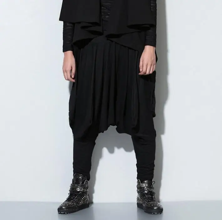 Spring personality fashion cotton harem pants mens skirt trousers pantalones hombre cargo feet pants for men pantalon homme
Spring personality fashion cotton harem pants mens skirt trousers pantalones hombre cargo feet pants for men pantalon homme