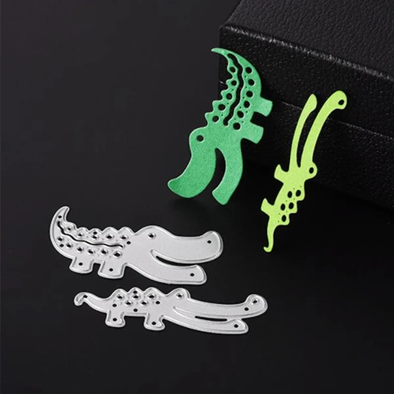 SCD113 Crocodile Metal Cutting Dies For Scrapbooking Stencils DIY Album Cards Decoration Embossing Folder Die Cuts Template Mold
SCD113 Crocodile Metal Cutting Dies For Scrapbooking Stencils DIY Album Cards Decoration Embossing Folder Die Cuts Template Mold