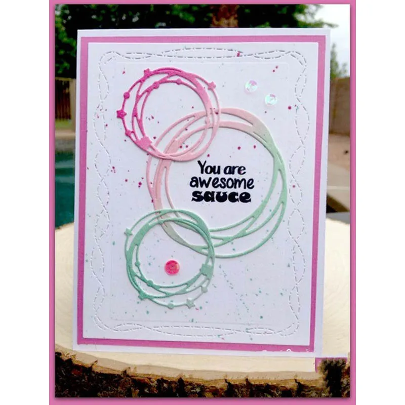 Необычные круги, металлические Вырубные штампы, фотоальбом, карточка, бумага, тиснение, Рукоделие, сделай сам
Необычные круги, металлические Вырубные штампы, фотоальбом, карточка, бумага, тиснение, Рукоделие, сделай сам