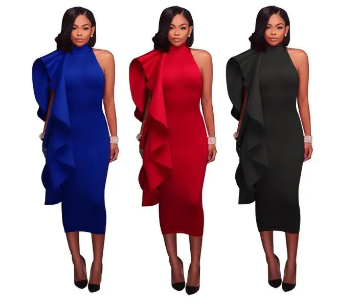 Summer Women dress 2022 Halter Sleeveless Ruffles Sexry Party Dress Red Black White Plus Size S-2XL Women Clothing
Summer Women dress 2022 Halter Sleeveless Ruffles Sexry Party Dress Red Black White Plus Size S-2XL Women Clothing