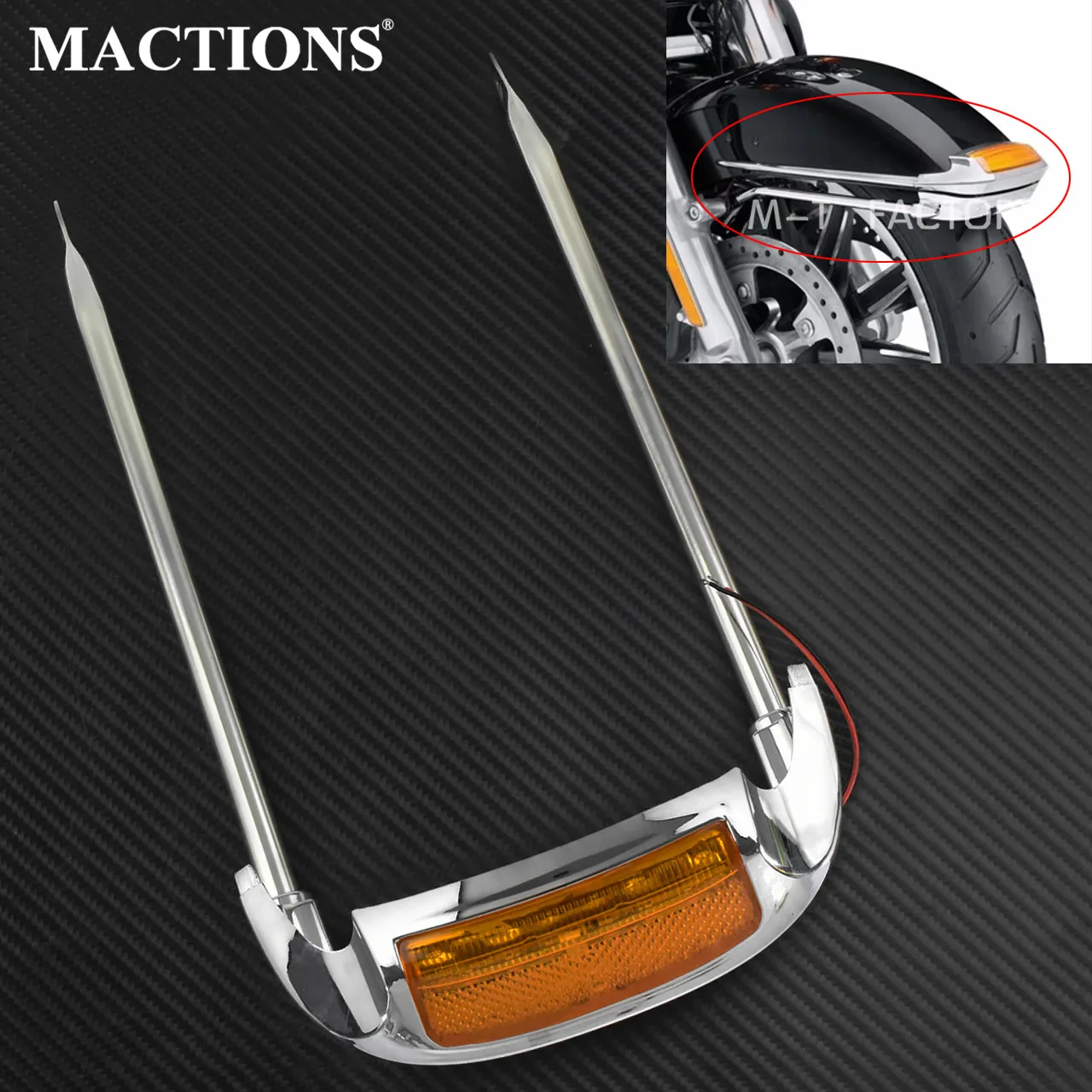 Наконесветильник Ник переднего крыла для фар Harley Electra Glide Ultra Classic FLHTCU Touring 2014-19
Наконесветильник Ник переднего крыла для фар Harley Electra Glide Ultra Classic FLHTCU Touring 2014-19