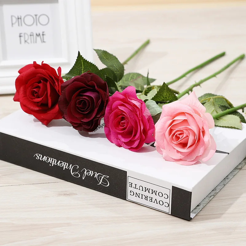 single-feel moisturizing rose artificial flower wedding supplies living room decoration shooting props fake flowers wholesale
single-feel moisturizing rose artificial flower wedding supplies living room decoration shooting props fake flowers wholesale
