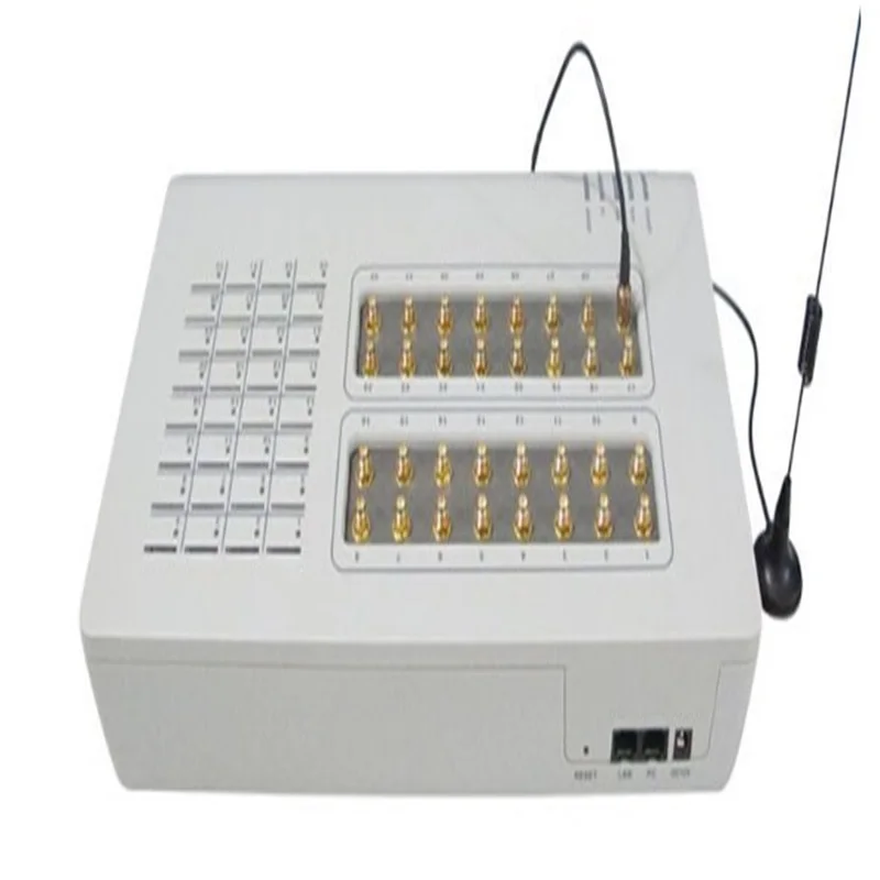 GOIP-32 диапазона квада GSM VOIP шлюз 32 канала GOIP поддержка изменить IMEI/sim банк/sms отправка/пульт дистанционного управления
GOIP-32 диапазона квада GSM VOIP шлюз 32 канала GOIP поддержка изменить IMEI/sim банк/sms отправка/пульт дистанционного управления