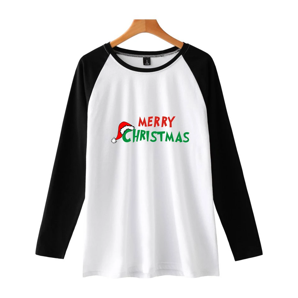 Christmas Santa Claus Cool Raglan Sleeves Tshirt Long Sleeve Hip Hop Pullover T-shirt Women/Men Fashion Clothes
Christmas Santa Claus Cool Raglan Sleeves Tshirt Long Sleeve Hip Hop Pullover T-shirt Women/Men Fashion Clothes