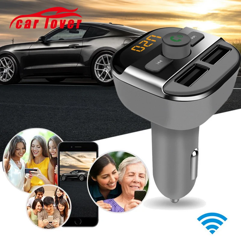 Bluetooth автомобильный комплект fm передатчик Handfree Автомобильный MP3 аудио плеер