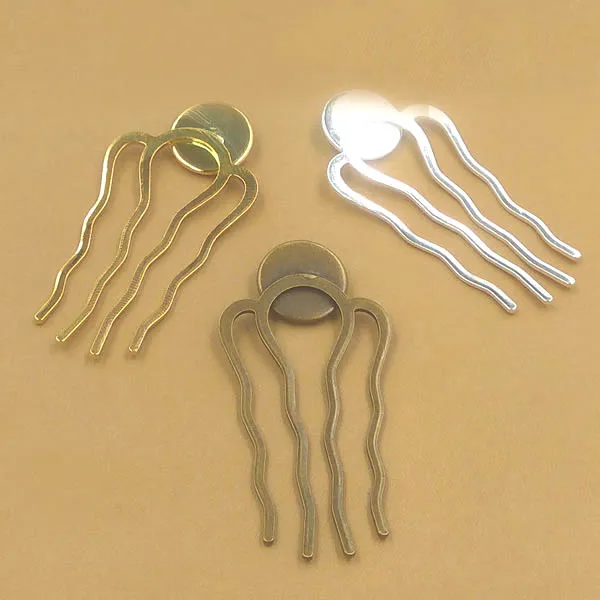 25x45mm Mix colors Vintage 4 teeth Wedding Bridal Hair Combs 12mm Round Bezel for Brides Headpiece Flower Hairwear Accessories
25x45mm Mix colors Vintage 4 teeth Wedding Bridal Hair Combs 12mm Round Bezel for Brides Headpiece Flower Hairwear Accessories