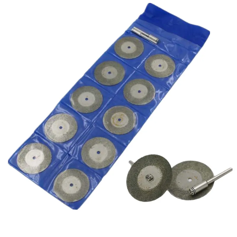 10pcs 35mm Stone Jade Glass Diamond Cutting Disc For Dremel Rotary Drills Cutter Polish Blade Tools with Two Mandrel
10pcs 35mm Stone Jade Glass Diamond Cutting Disc For Dremel Rotary Drills Cutter Polish Blade Tools with Two Mandrel