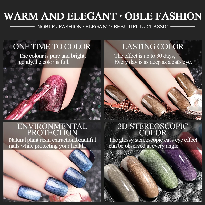 Mtssii 15ML Wide Cat Eye Nail Gel Magnetic Soak Off UV Gel Lacquer Starry Sky Jade Effect Varnish Black Base Needed Manicure
Mtssii 15ML Wide Cat Eye Nail Gel Magnetic Soak Off UV Gel Lacquer Starry Sky Jade Effect Varnish Black Base Needed Manicure