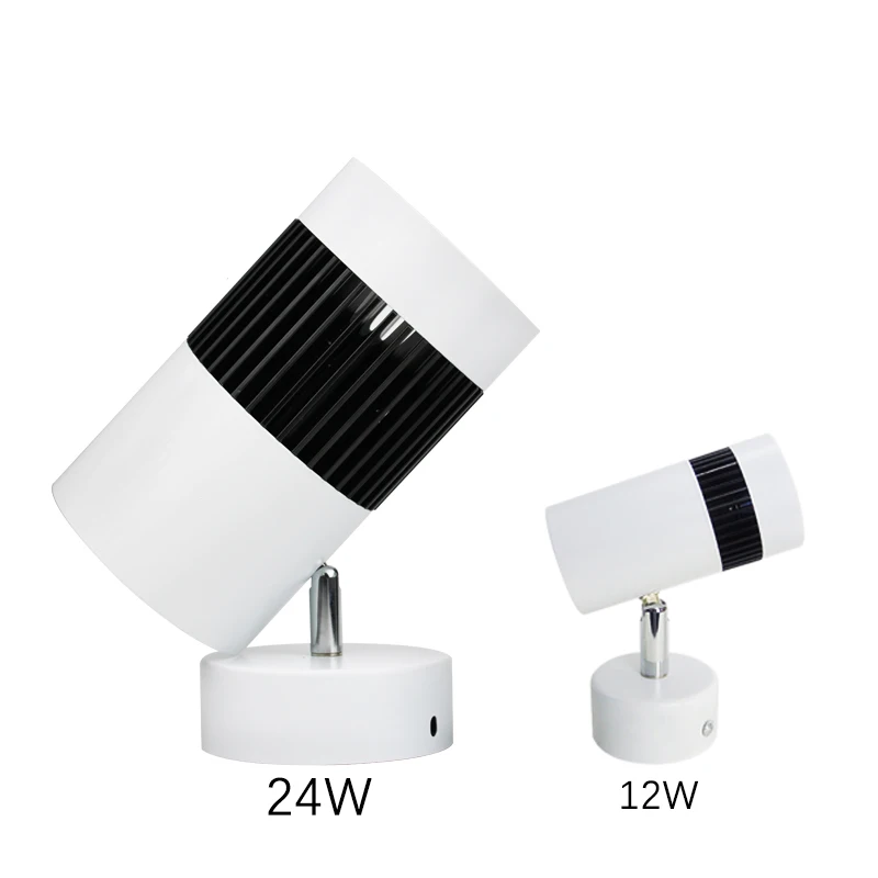 Светодиодные Настенные светильники 3W5W7W12W15W24W AC90 260V белые потолочные для спальни