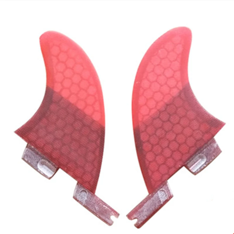 FCSII G5 + GL серфинга синий/черный/красный/Зеленый цвет фасетчатый Киль quad fin комплект