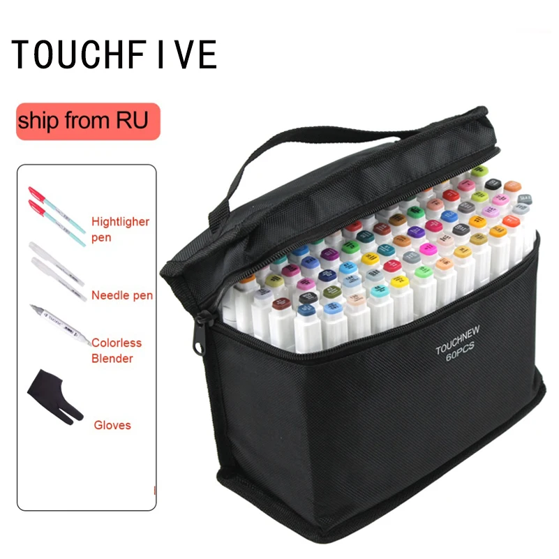 TOUCHFIVE White Markers Graffiti Pens Twin Marker Sketch Alcohol-based Dual Tip Art Markers 60 Color Set ,for Designing, Drawing
TOUCHFIVE White Markers Graffiti Pens Twin Marker Sketch Alcohol-based Dual Tip Art Markers 60 Color Set ,for Designing, Drawing