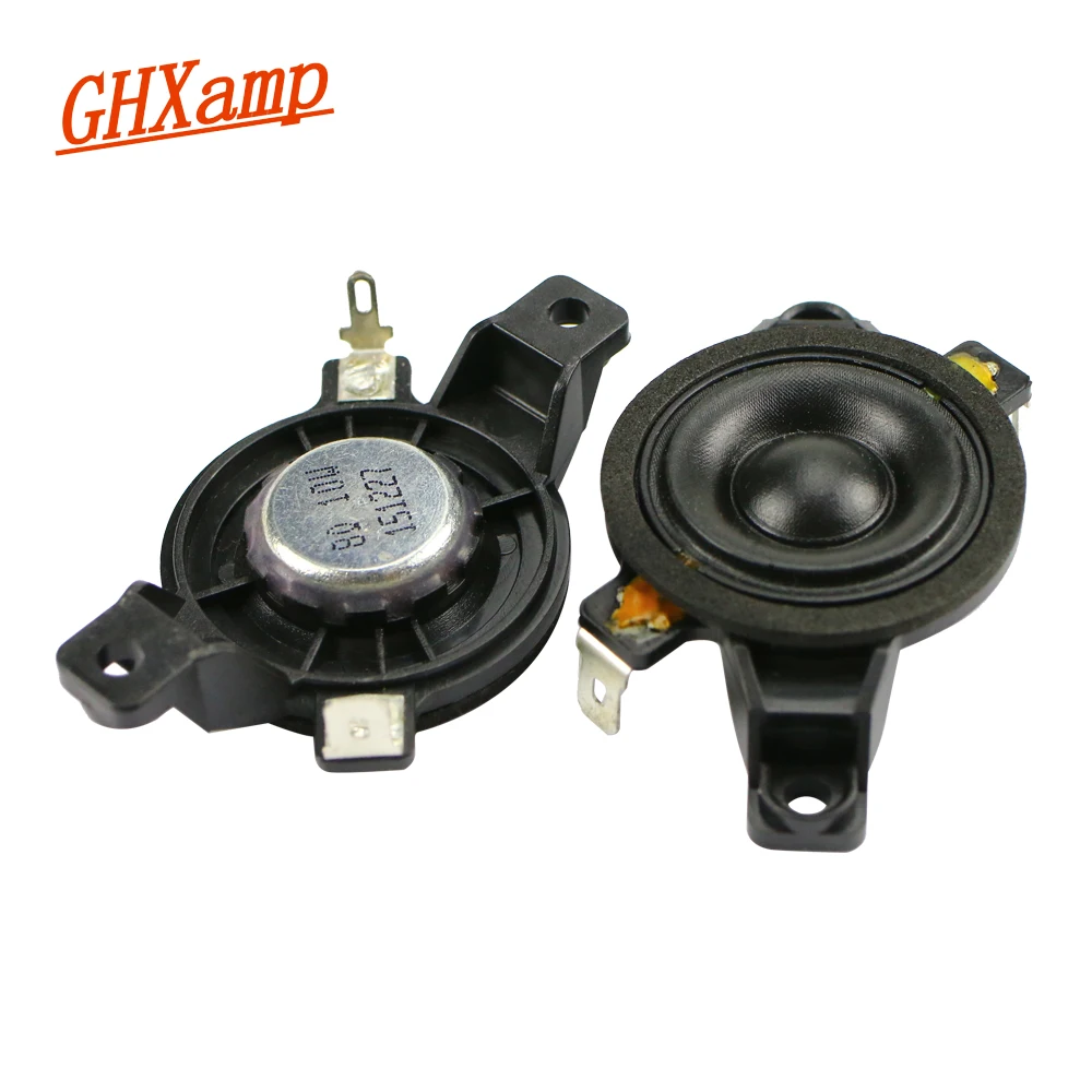 GHXAMP 1 inch Tweeter Speaker Neodymium 8ohm 10W Cloth Film 35mm Portable Treble Loudspeaker 2pcs
GHXAMP 1 inch Tweeter Speaker Neodymium 8ohm 10W Cloth Film 35mm Portable Treble Loudspeaker 2pcs