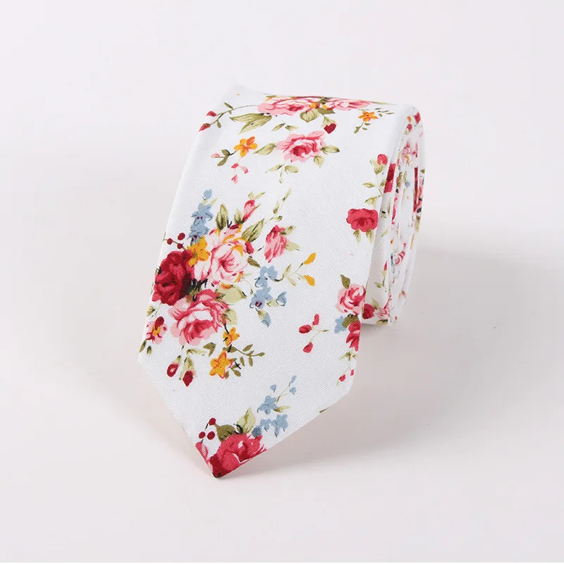 Men 's Floral Print Cotton 6cm narrow version of the leisure tie Men' s wedding wild tie
Men 's Floral Print Cotton 6cm narrow version of the leisure tie Men' s wedding wild tie