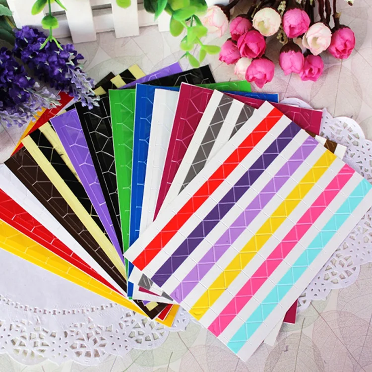 10 Sheets / lot Colorful Photo Corner Sticker Set , Photo Album Decorative Sticker for Scrapbooking
10 Sheets / lot Colorful Photo Corner Sticker Set , Photo Album Decorative Sticker for Scrapbooking