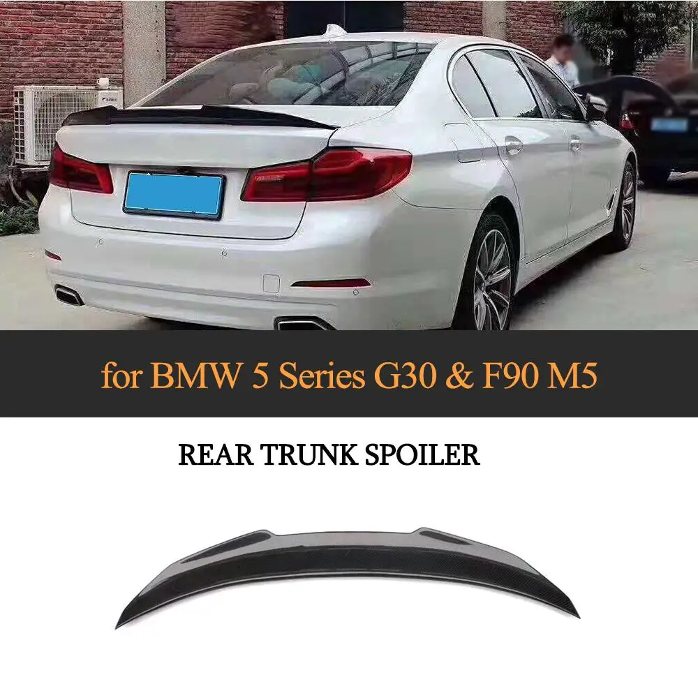 For G30 M5 Carbon Fiber Rear Trunk Boot Lip Spoiler Wing for G30 G38 F90 M5 2018-2022 Car Sticker
For G30 M5 Carbon Fiber Rear Trunk Boot Lip Spoiler Wing for G30 G38 F90 M5 2018-2022 Car Sticker