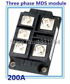 Трехфазный мостовой выпрямительный модуль MDS 200, тип сварки, используемый для входного выпрямляющего источника питания и т. д.
Трехфазный мостовой выпрямительный модуль MDS 200, тип сварки, используемый для входного выпрямляющего источника питания и т. д.