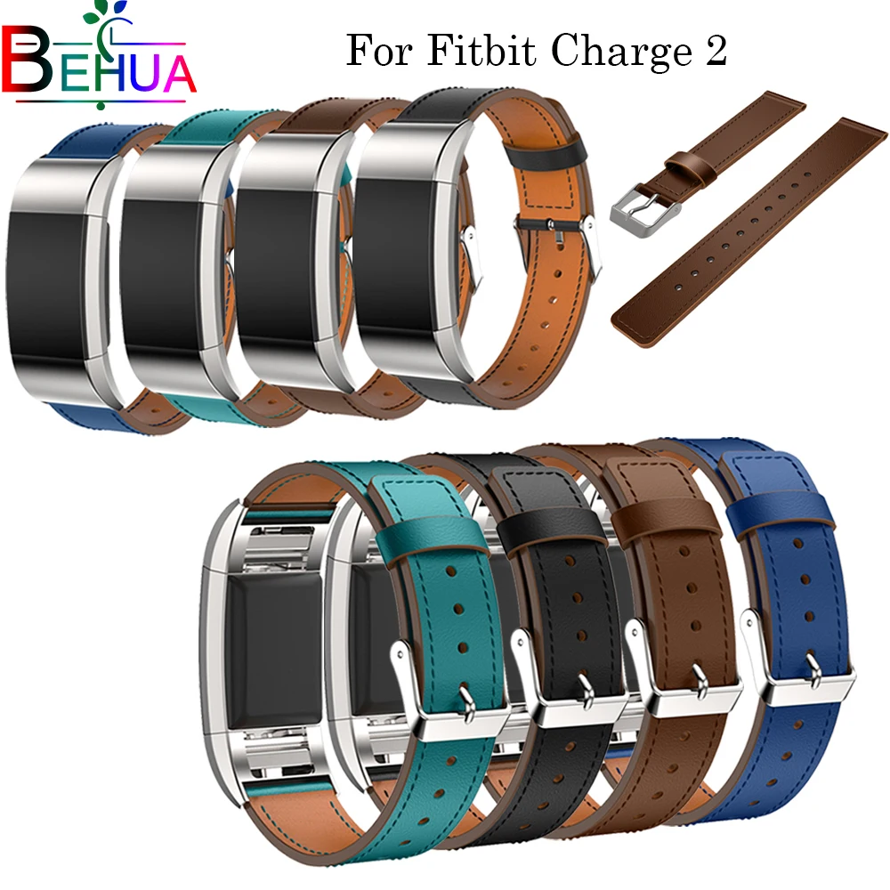 Bands For Fitbit Charge 2 smart watch Replacement luxury Genuine Leather Wristband With Metal Connectors Charge 2 sport Strap
Bands For Fitbit Charge 2 smart watch Replacement luxury Genuine Leather Wristband With Metal Connectors Charge 2 sport Strap
