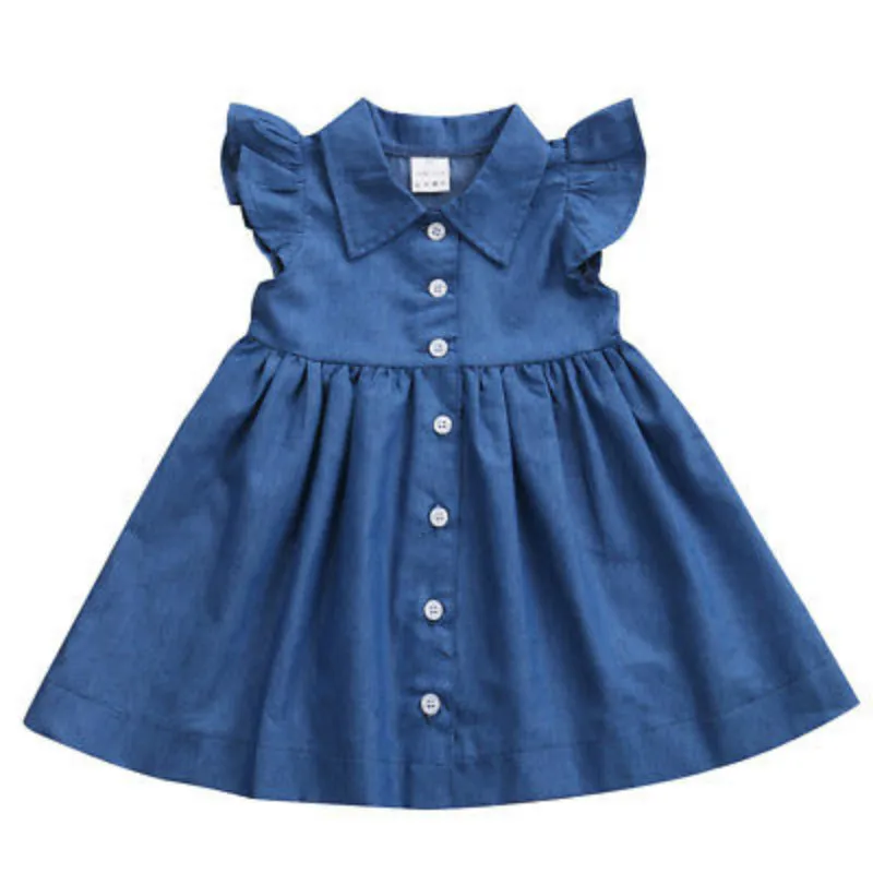 Ruffles Sleeve Toddler Baby Kids Girl Princess Summer Sundress Party Dress Clothes Size 1-6T
Ruffles Sleeve Toddler Baby Kids Girl Princess Summer Sundress Party Dress Clothes Size 1-6T