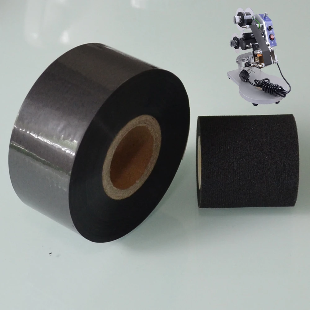 Black Width 35mm length 120M printer date machine hot ink coding roll on Medical industry
Black Width 35mm length 120M printer date machine hot ink coding roll on Medical industry